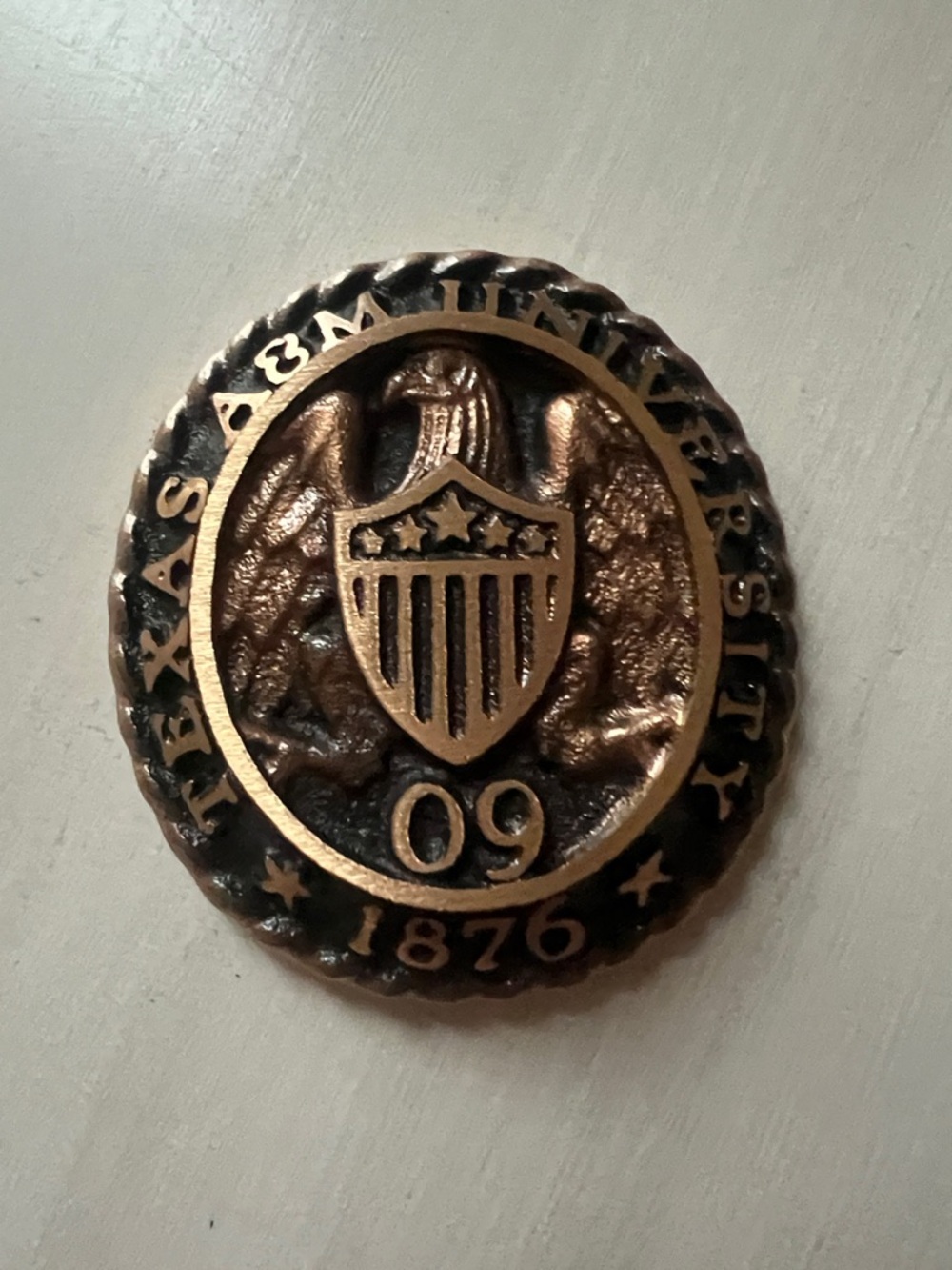 Commemorative Texas A&M Paperweight from 2009